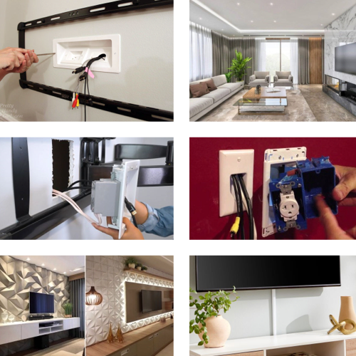 TV Mounting and Cable Management Services by RepairDaddy.com. TV mounting services installed by repairdaddy.biz.
